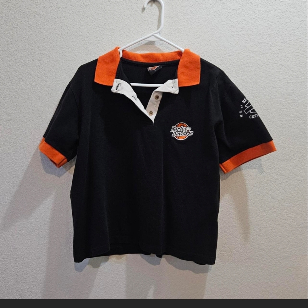 Vintage Harley Davidson Polo
